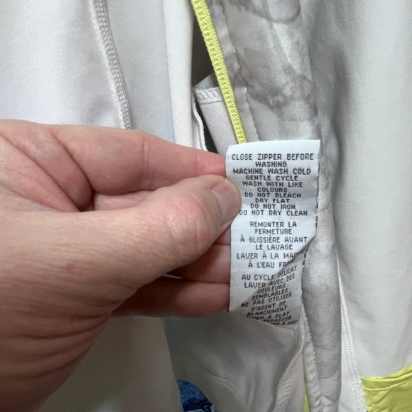 MONDETTA Women's White/Grey Running Jacket Sz Small NWOT - Picture 5 of 9